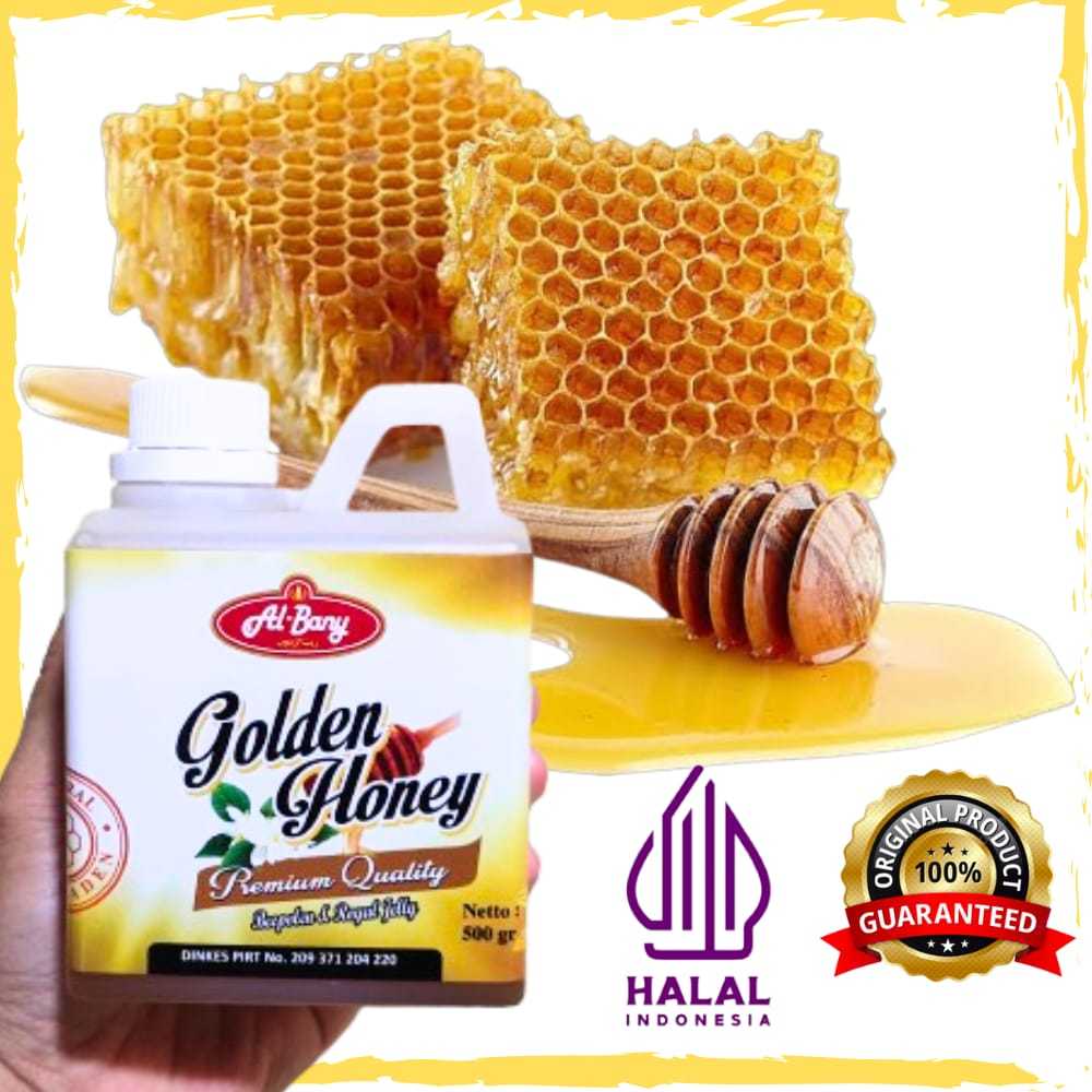 

Madu Hutan Al-Bany Golden Honey Original 500gr