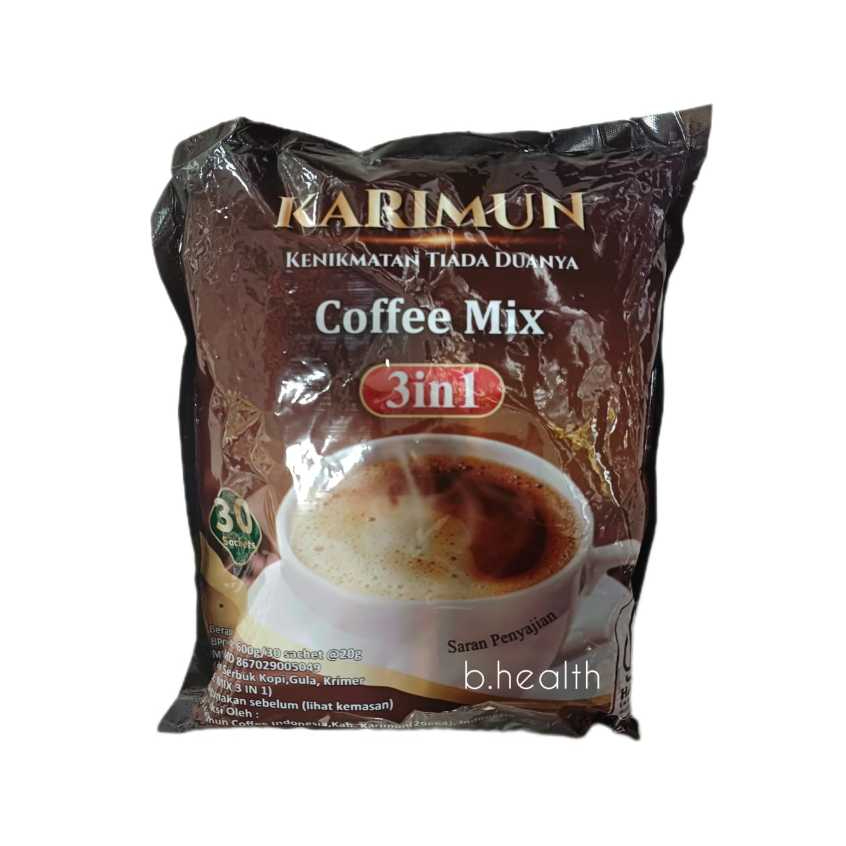 

Karimun Coffeemix 3in1 Kopi Karimun 3 in 1 Coffee Mix 30 Sachet
