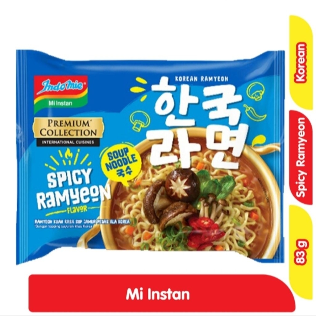 

Indomie Mi Instan Spicy Ramyeon 83 g