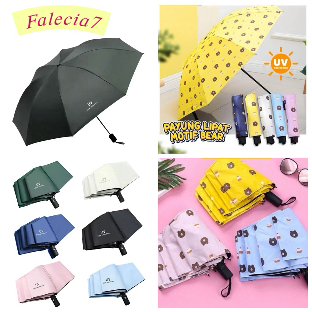 PAYUNG LIPAT ANTI UV PREMIUM | PAYUNG LIPAT | PAYUNG LUCU