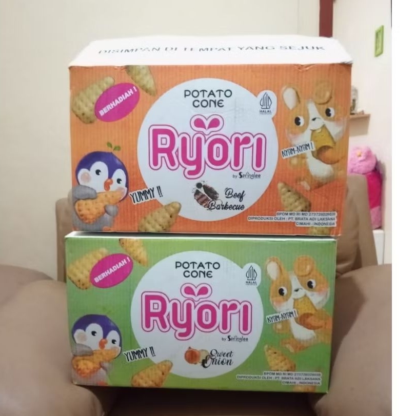 

Chiki Berhadiah Ryori 1 Dus 40 Pcs