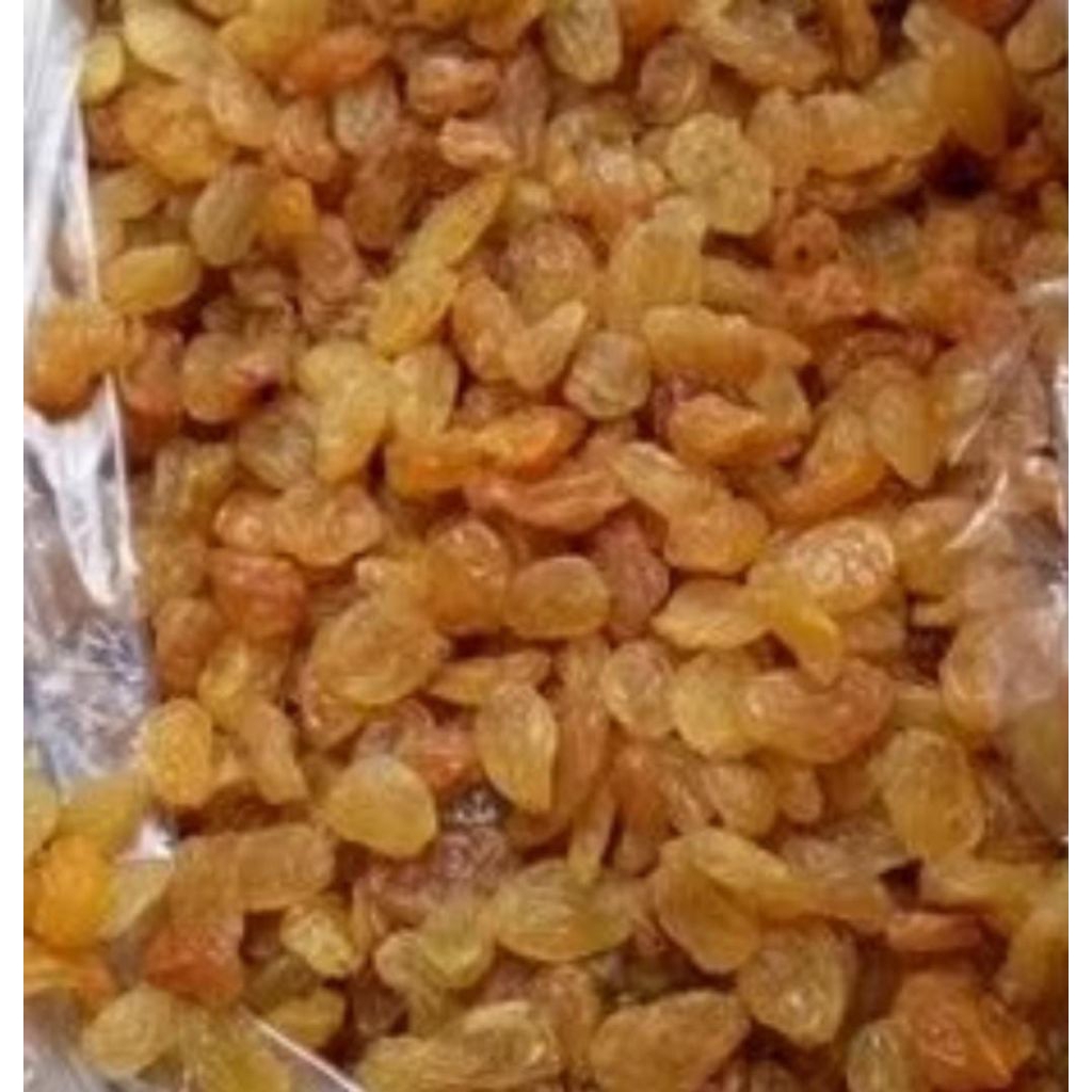 

Kismis Jumbo Asam Manis 1kg/Kismis Golden Raisins/Kismis Kuning oleh-oleh haji dan umroh