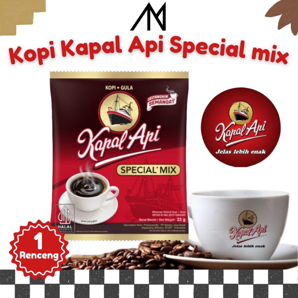 

KOPI KAPAL API SPECIAL MIX 25gr (10pcs)
