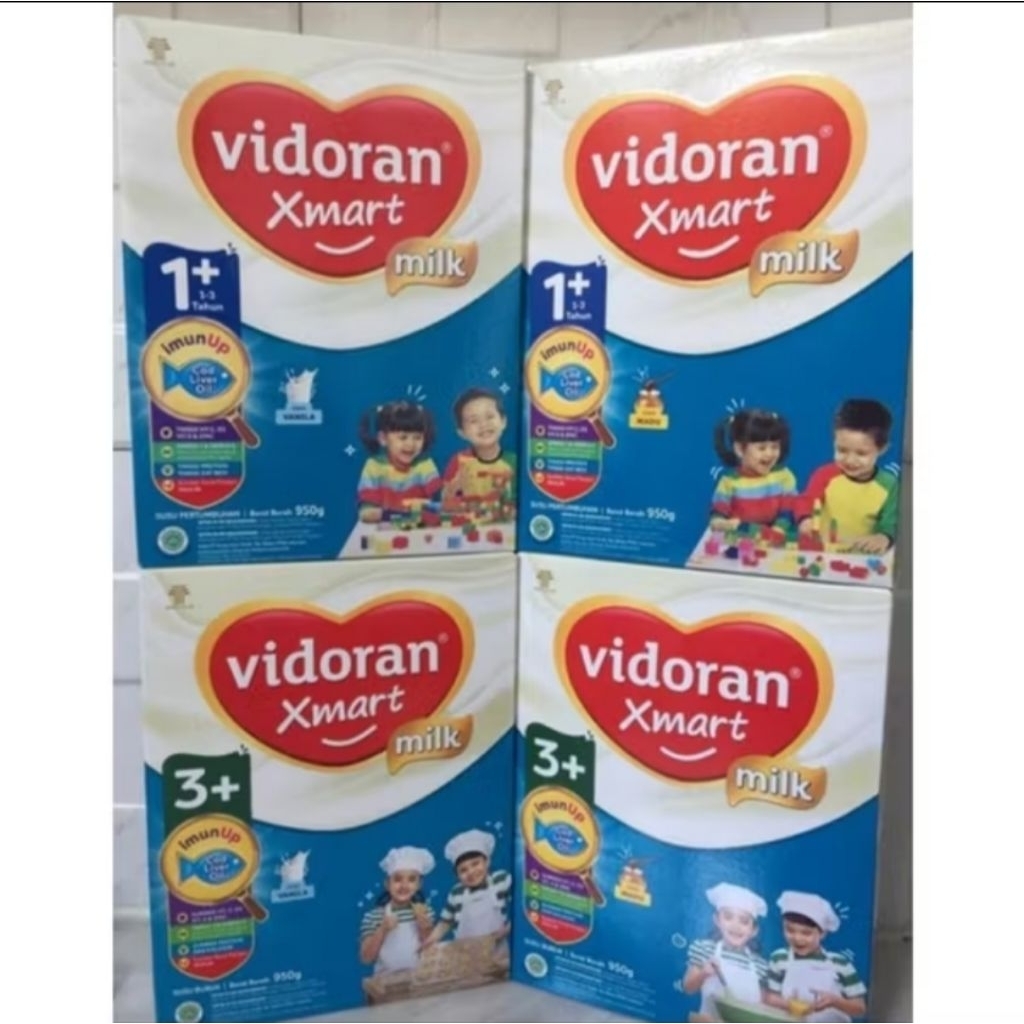 

vidoran xmart 1+ madu vanila 925 gram