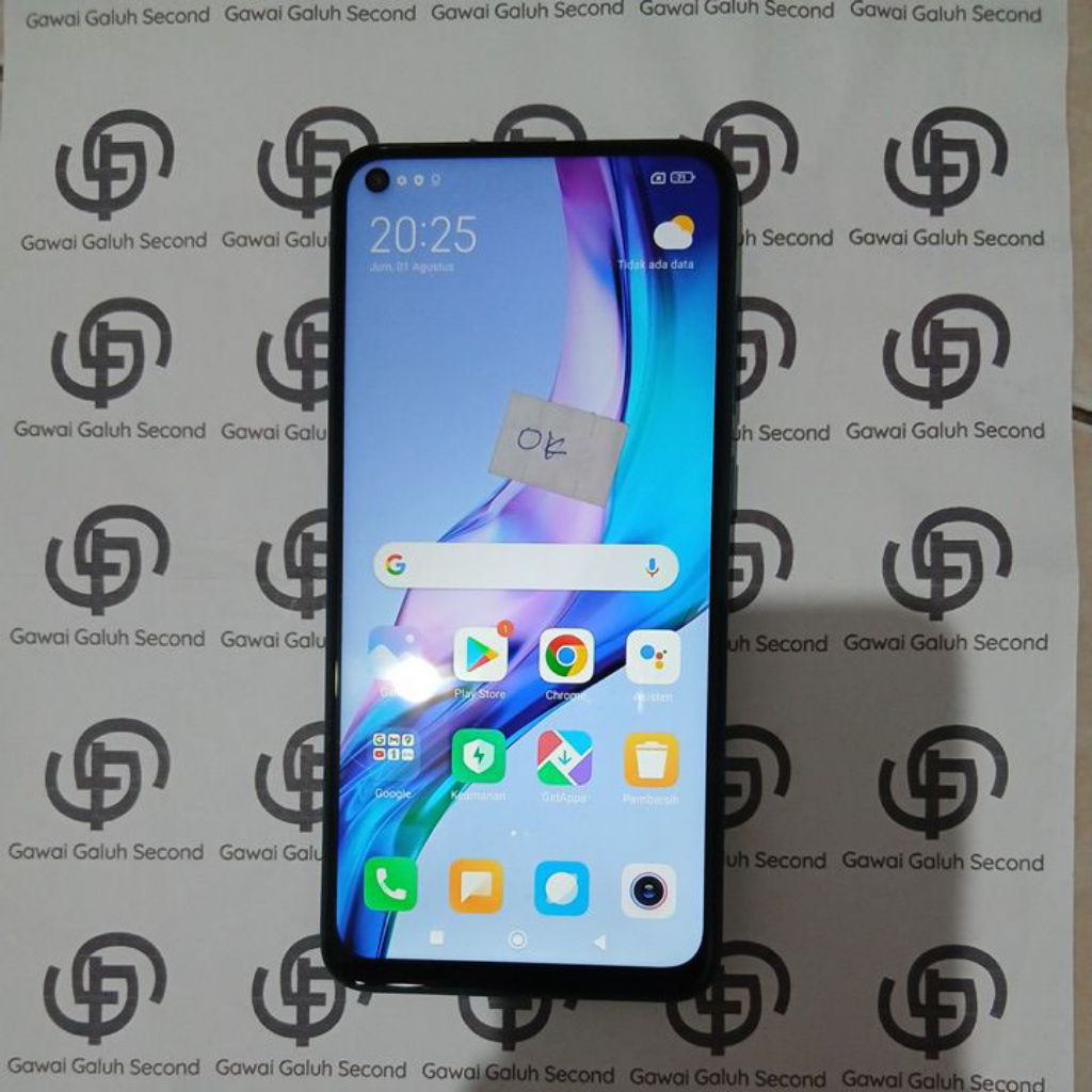 HANDPHONE SECOND XIAOMI REDMI NOTE 9 FOREST GREEN 6/128 ORIGINAL
