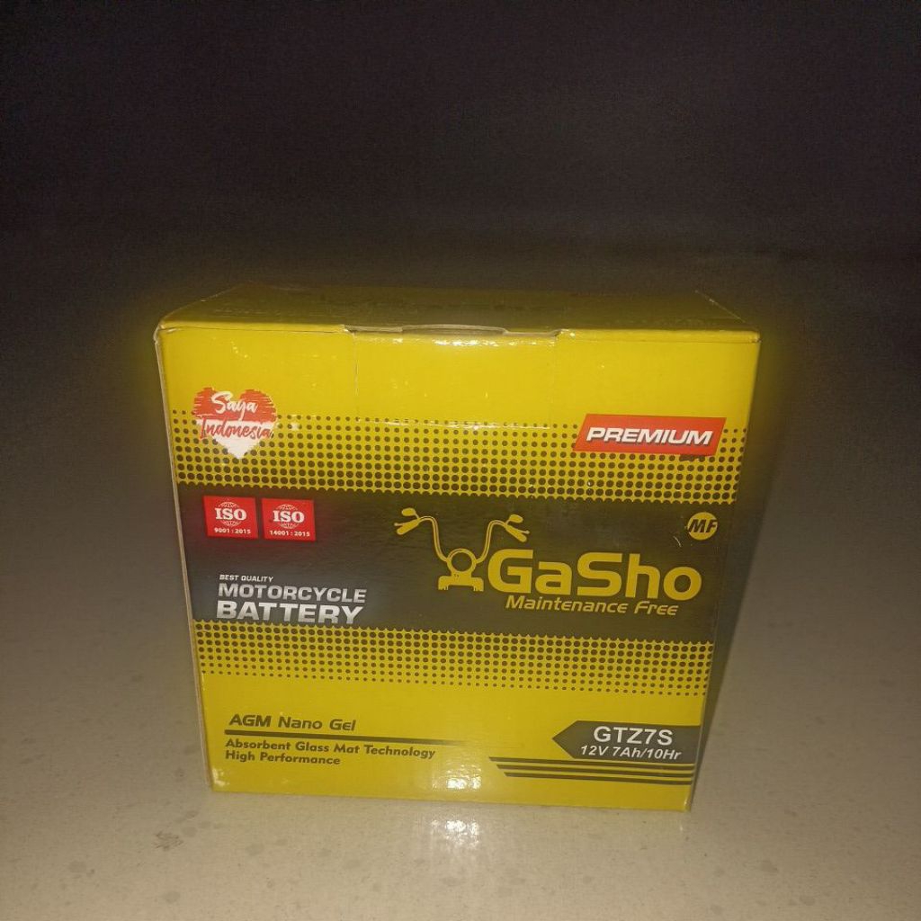 ACCU GASHO GTZ7S / AKI MOTOR BEAT SCOOPY