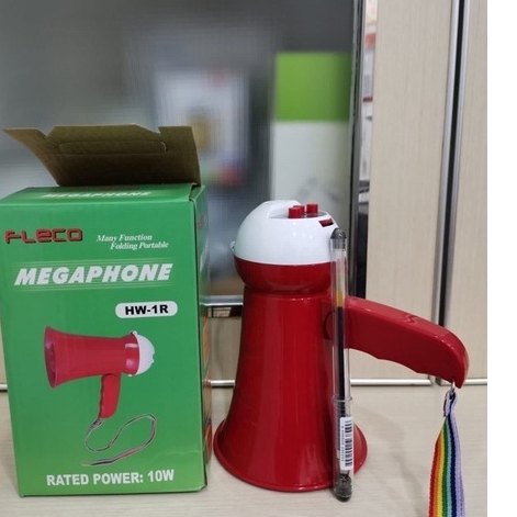 toa hw -1R FLECO MEGAPHONE  Flco Megaphone HW-IR 10W Toa Mini Fleco Hw 1R