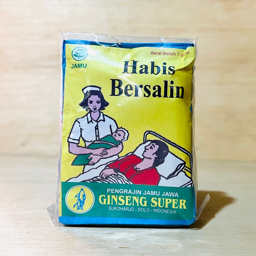 

Jamu habis bersalin serbuk jawa asli 10sachet Cap Ginseng Super