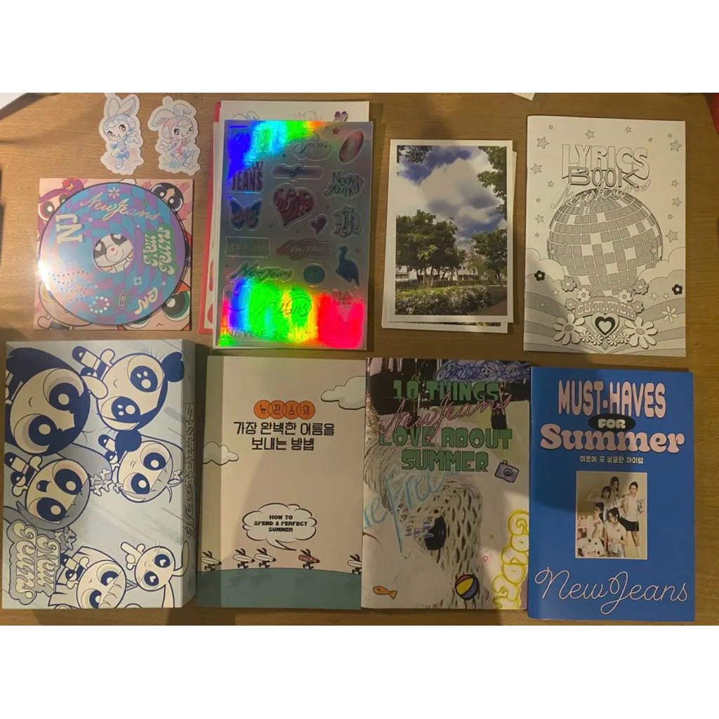 newjeans get up x powerpuff girls album unsealed sharing