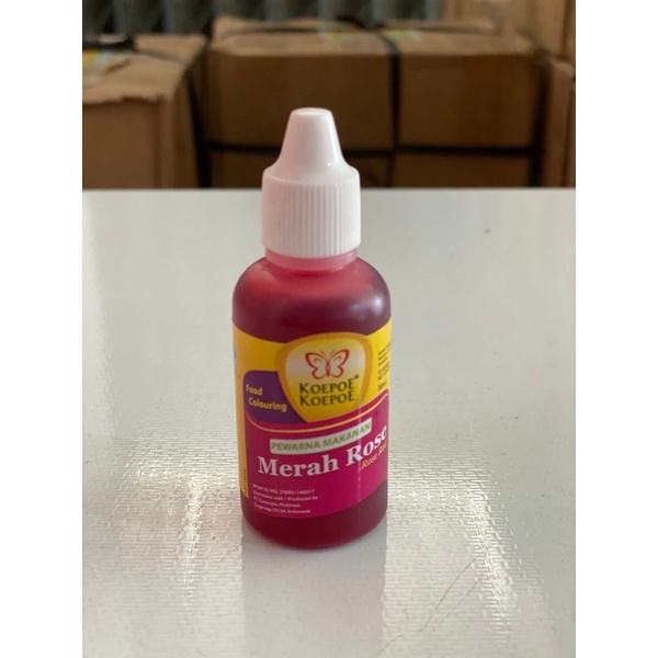 

pewarna merah Rose / pewarna makanan / pewarna telur ultah / pewarna merah / pewarna kupu2