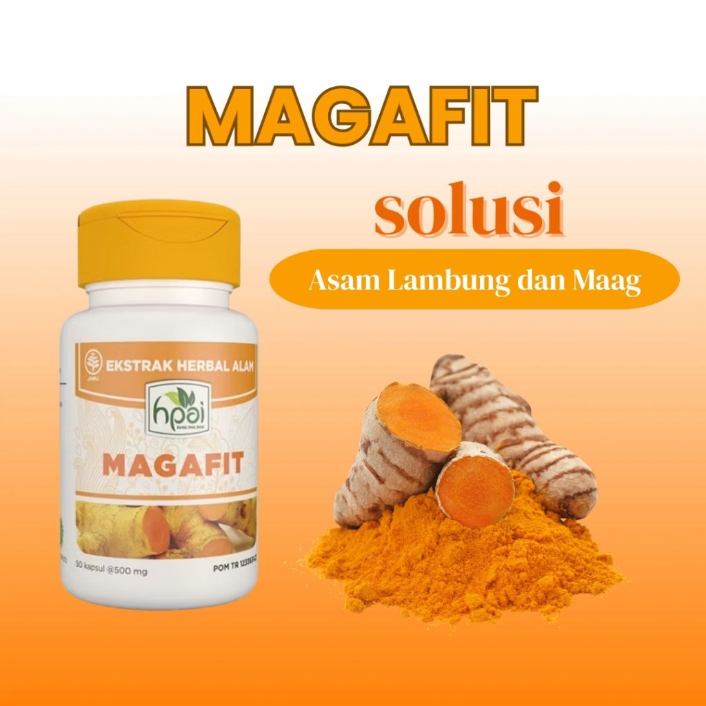 Magafit HNI HPAI Obat Maag Kronis dan Obat Asam Lambung Ampuh, Herbal Obat Asam Lambung HNI HPAI