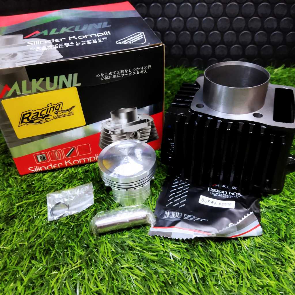 BLOK SEHER/BORING SUPRA GRAND PRIMA BORE UP 53MM/CYLINDER BLOK PAKET BORE UP BLOK SEHER GRAND 53MM M