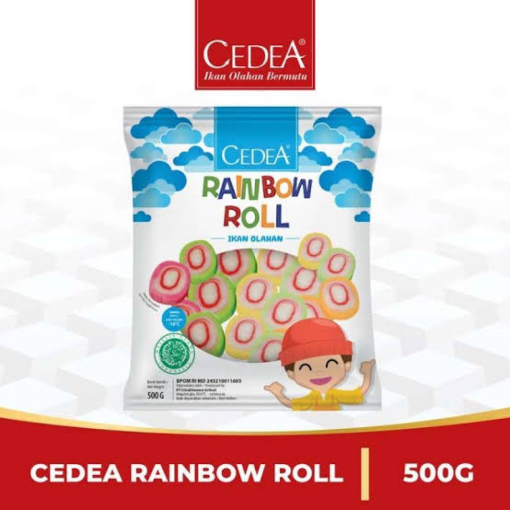 

Cedea Rainbow Roll 500gr (Frozen Food)
