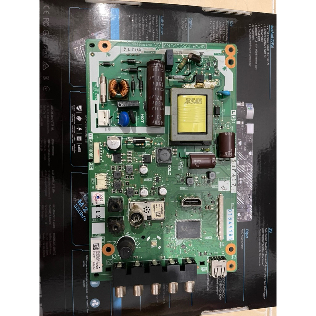 MB MOBO MAINBOARD MOTHERBOARD TV LED SHARP LC-24LE70I/LC-24LE175I