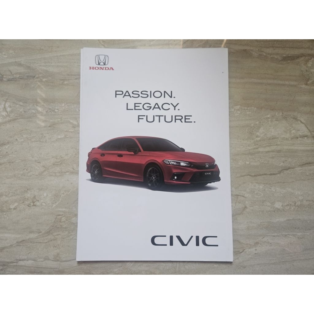 brosur katalog mobil honda civic 2023 leaflet malaysia