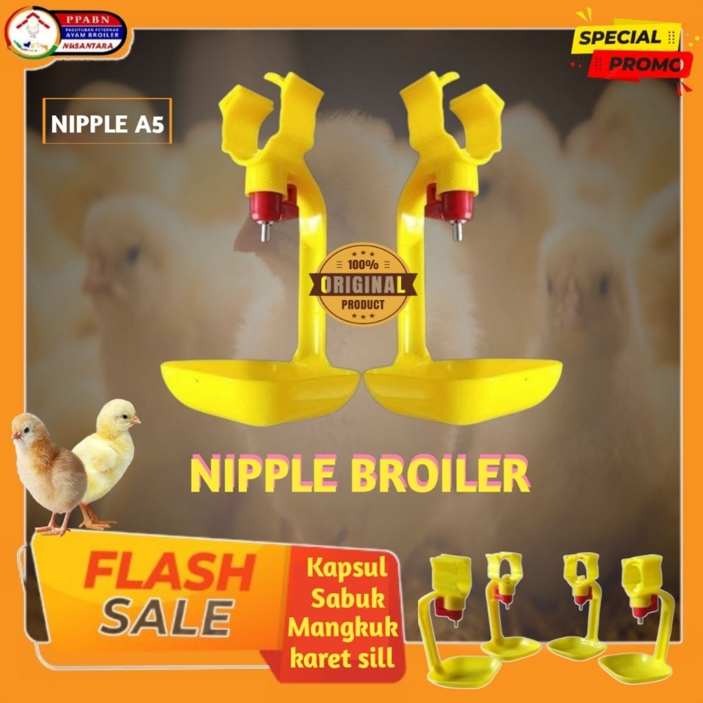 niple ayam broiler, niple broiler / nipple broiler / nipel broiler / nipel ayam / nipel A5