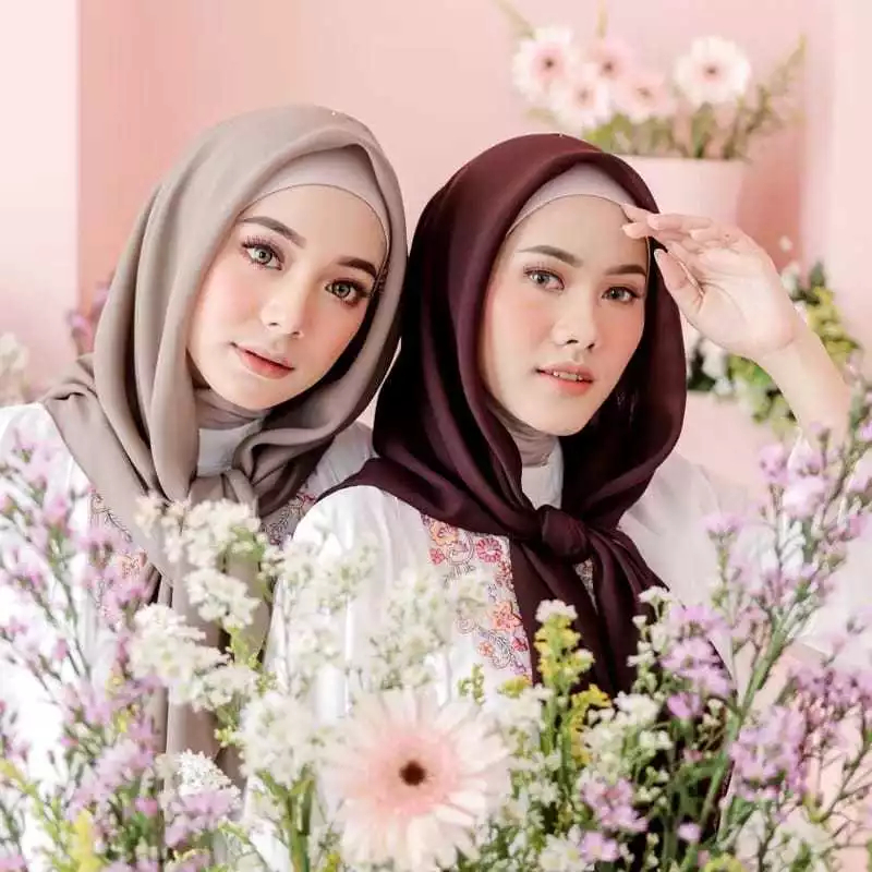 BELLA SQUARE HIJAB SEGIEMPAT | JILBAB POLYCOTTON PREMIUM TERMURAH