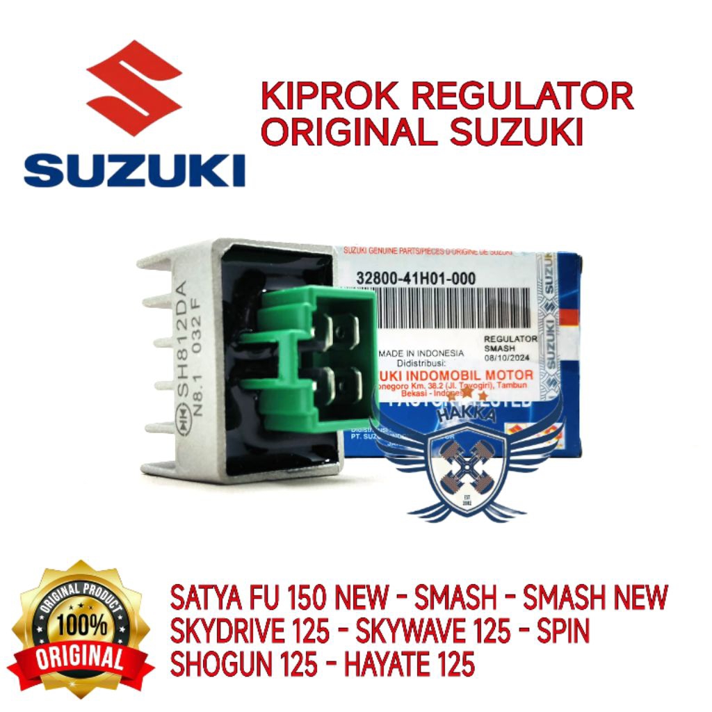 ORIGINAL KIPROK REGULATOR  SUZUKI SATRIA FU 150 NEW, KIPROK SUZUKI SMASH, KIPROK SUZUKI SMASH NEW, K