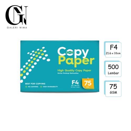 

Copy Paper - Kertas HVS A4/F4 1 Rim 75 gsm 500 lembar