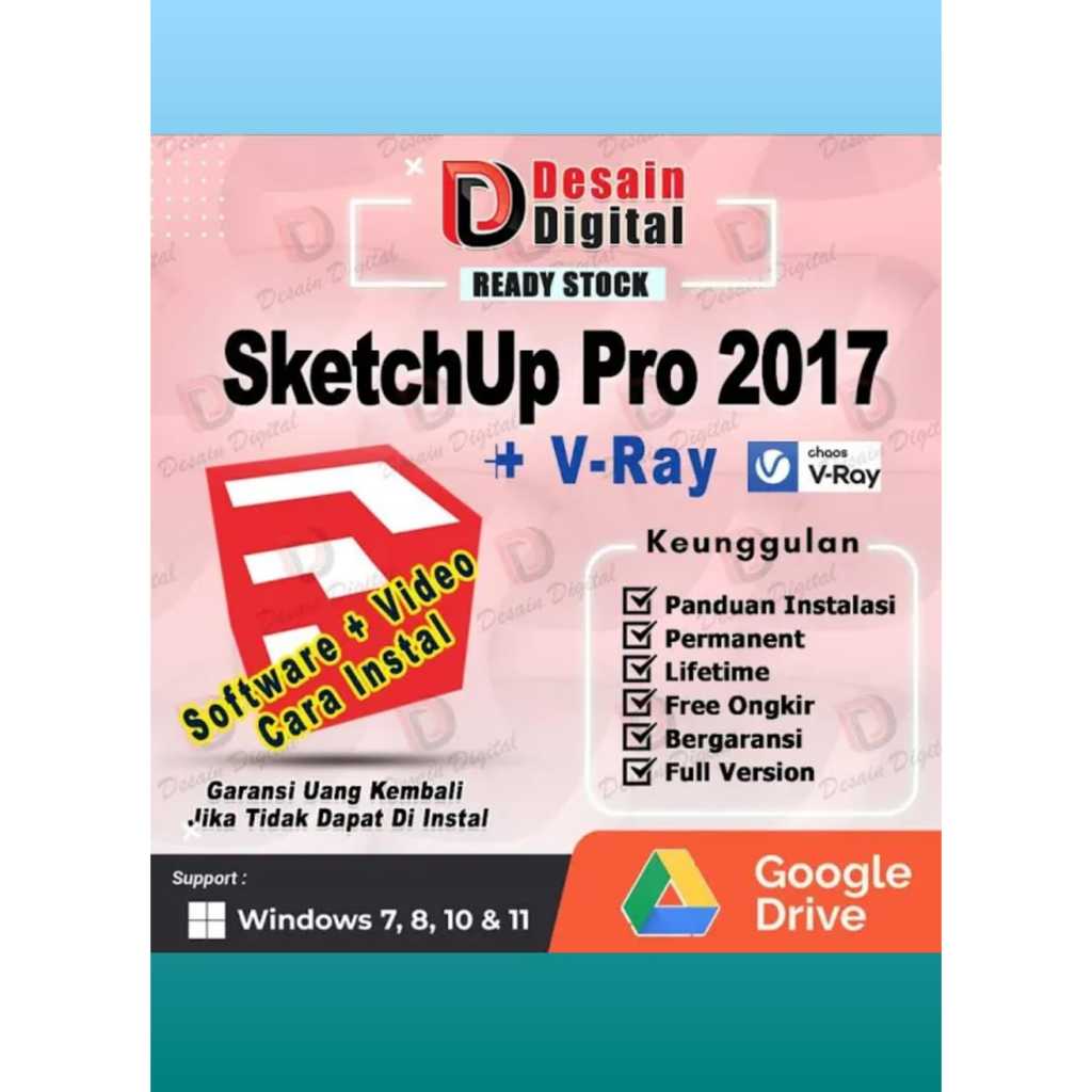 Sketchup Pro 2017 + V-Ray / Sketchup Pro