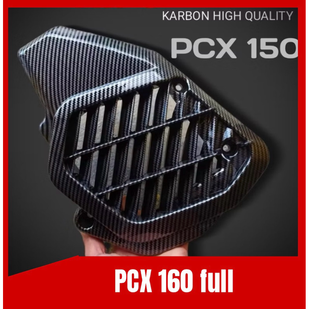 COVER RADIATOR PCX 150 CARBON RADIATOR VARIO 125 150 / COVER VARIO 125 150 PNP PAKAI PCX 150 CARBON 