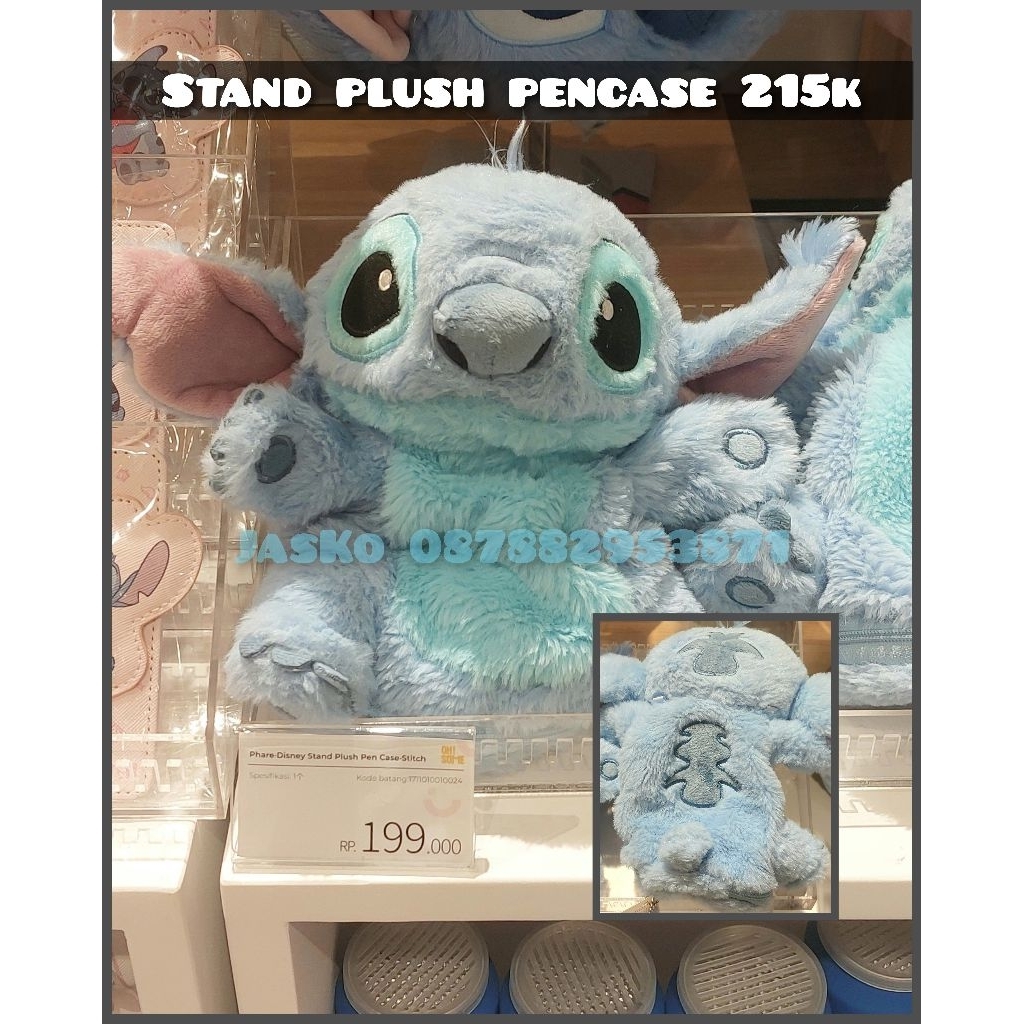 

Stitch Stand Plush Pencase x OhSome