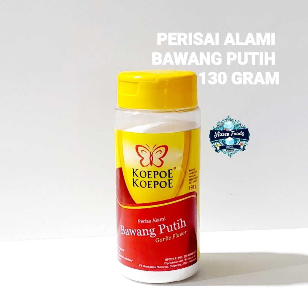 

PERISAI ALAMI BAWANG PUTIH BUBUK KOEPOE KOEPOE 130 GRAM