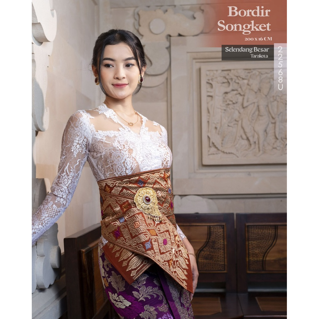 OBI BORDIR SONGKET || OBI SONGKET || OBI WISUDA || KANABALI KEBAYA