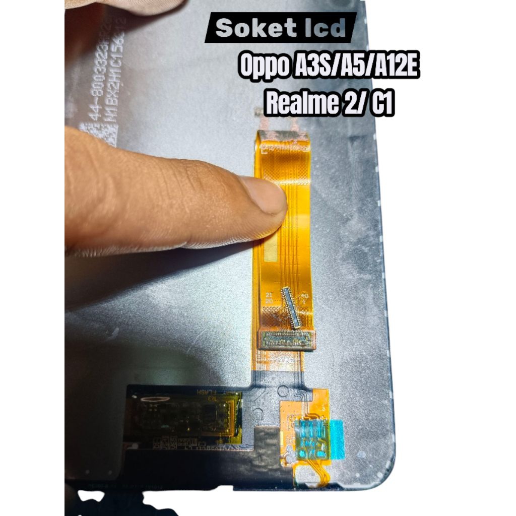 Konector Lcd Oppo A3S Cph 1803 Original Copotan