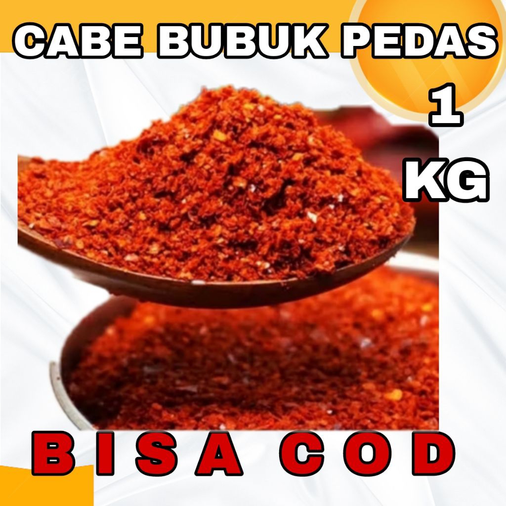 

1 KG CABE BUBUK PEDAS GILING COCOK BUAT CABE BASO ACI SEBLAK CHILI OIL MIE BAKSO ATAU MAKANAN RINGAN