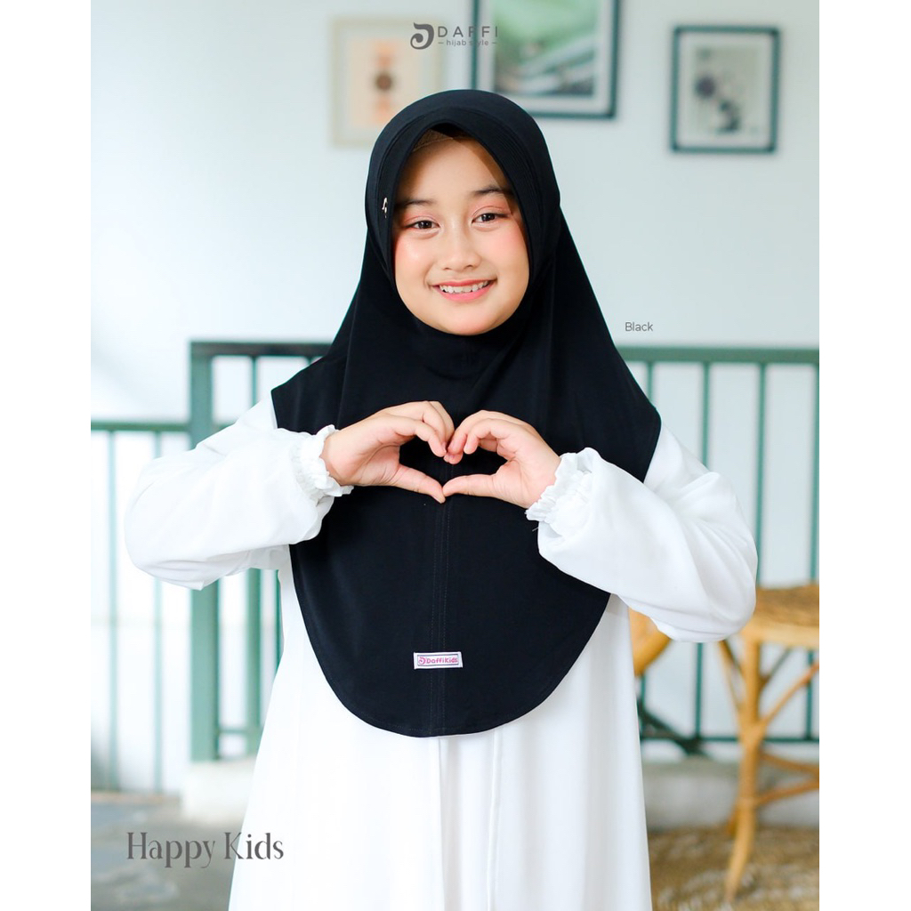 HAPPY KIDS Hijab Daffi Happy kids| Hijab Daffi Anak Terbaru Viral
