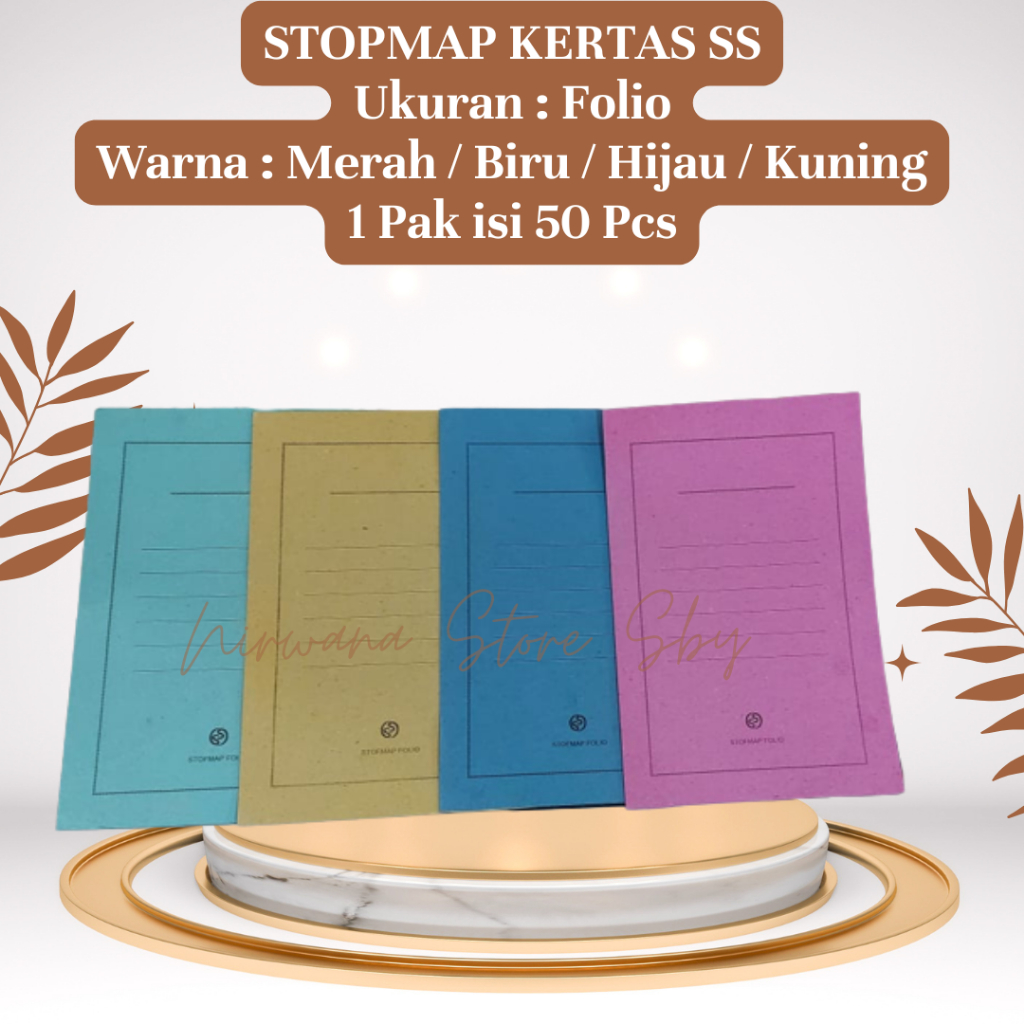 

Stopmap Folio SS / Stopmap Kertas / Map Kertas