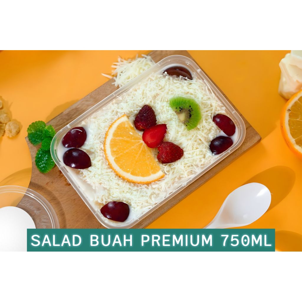 

SALAD BUAH + TOPING ALMOND/GRANOLA 750ML