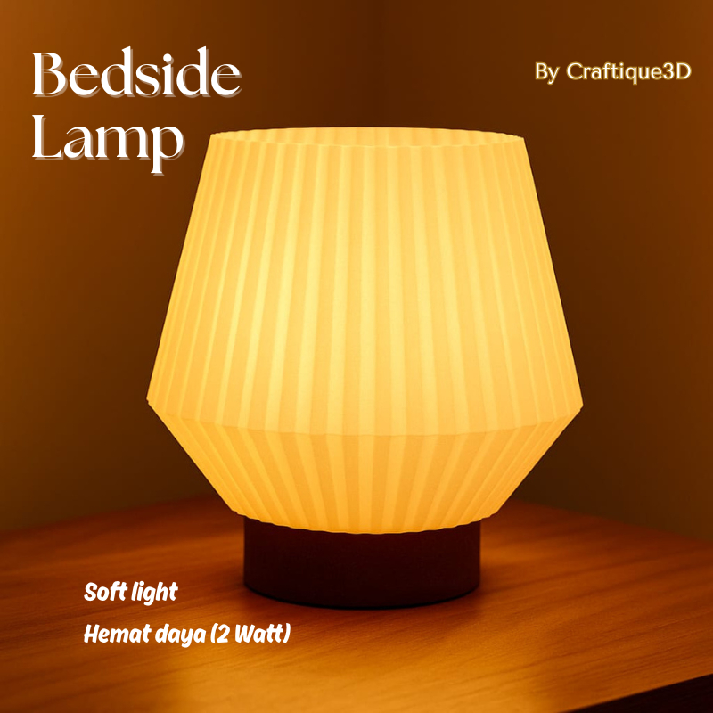 Lampu Tidur Minimalis Estetik | Lampu Meja Dekorasi Kamar Tidur