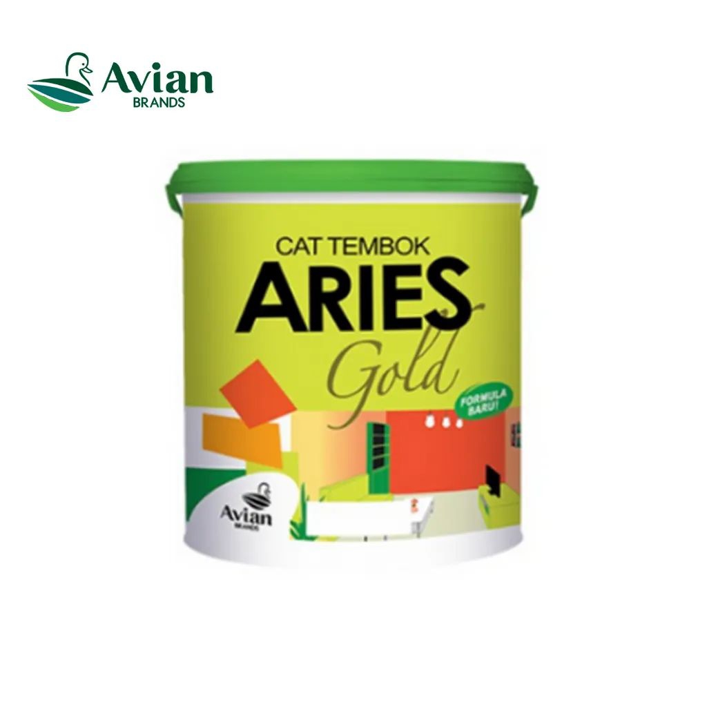 Cat tembok Aries gold