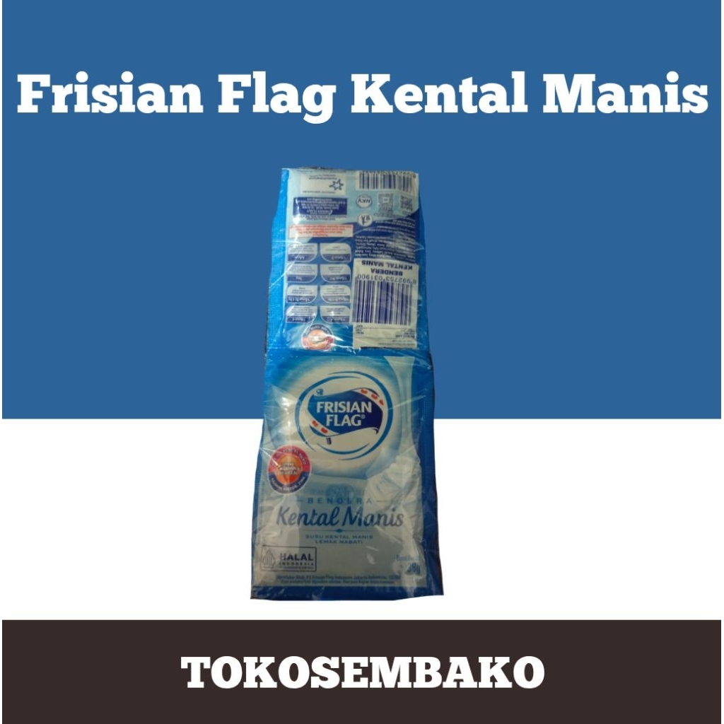 

Frisian Flag Susu Kental Manis Sachet