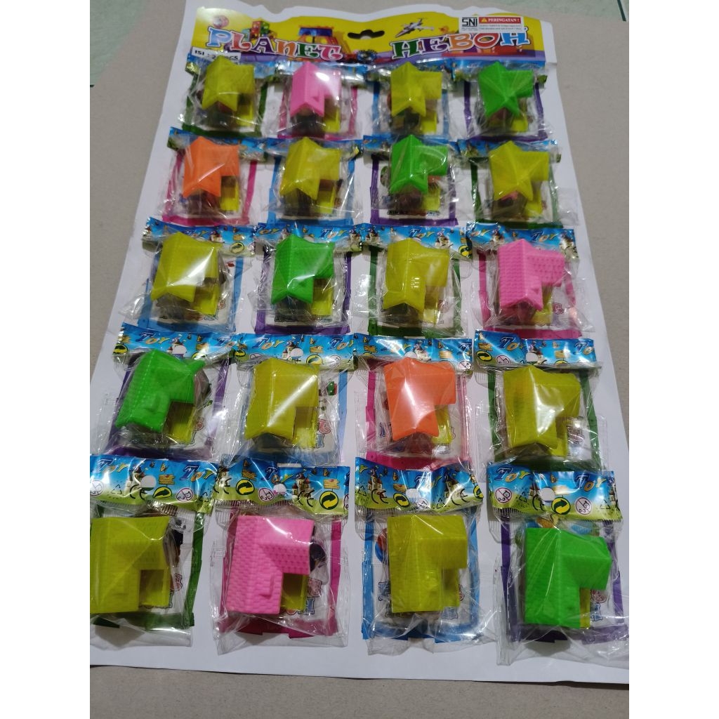 

satu lembar rumah pengapus isi 20 pcs stationery