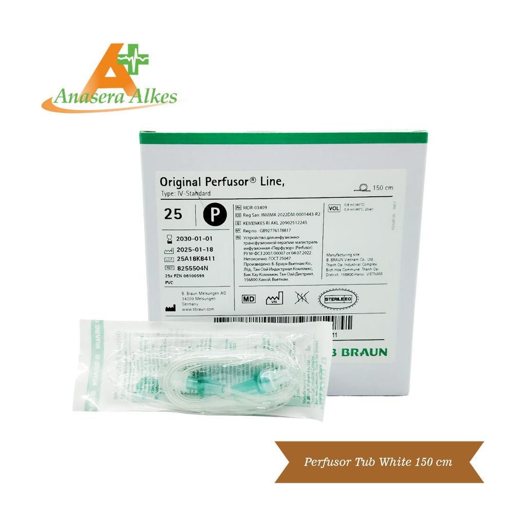 Original Perfusor Line Tub White Type IV-Standard 150 cm B Braun