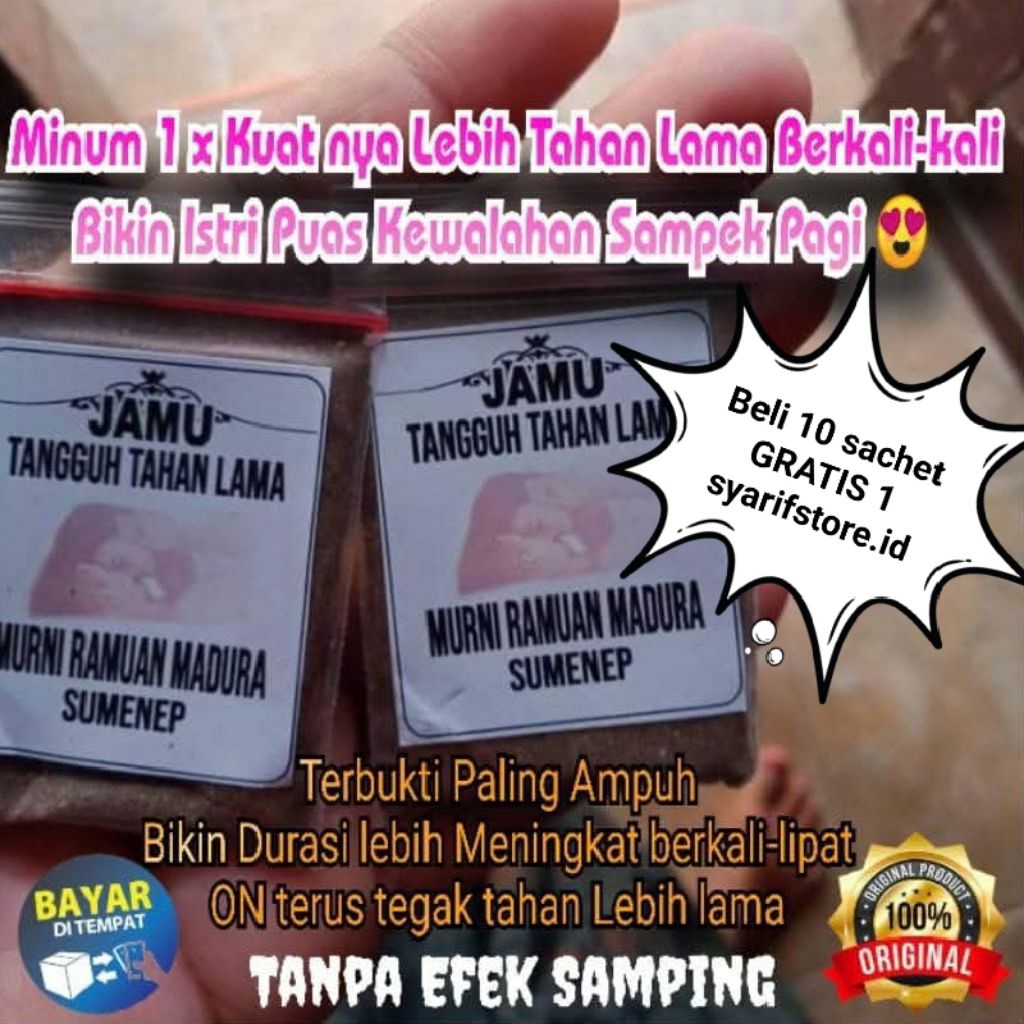 

BUBUK JAMU HERBAL KERATON SUMENEP ORIGINAL KUALITAS NO.1