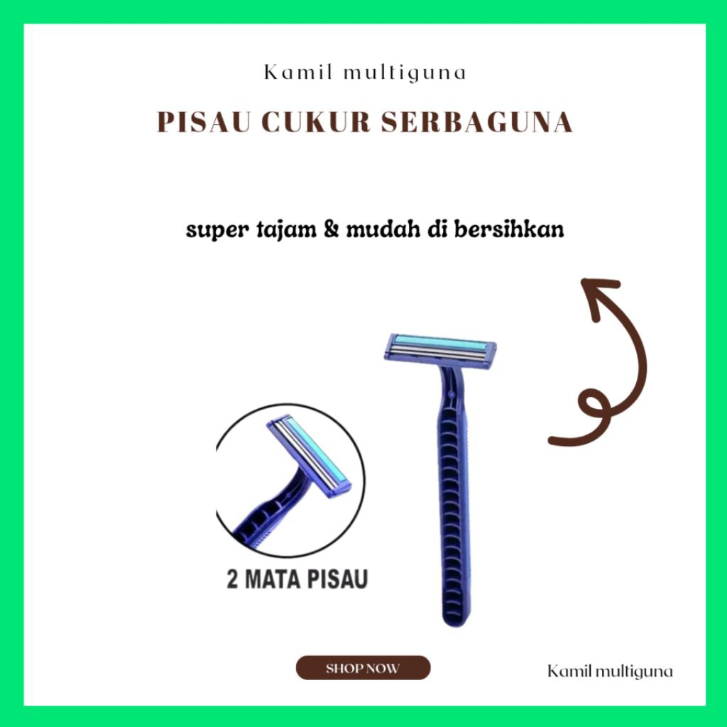 pisau cukur kumis jenggot super tajam cukuran kumis jenggot manual alat cukur kumis jenggot