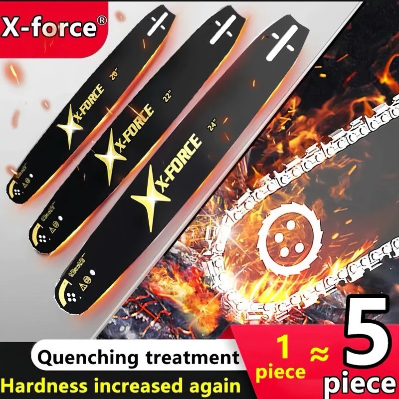 16/18/20/22in Bar Chainsaw Maestro Bar Gergaji Mesin Guide Bar Chainsaw Guide Bar Laser / Bar Chains