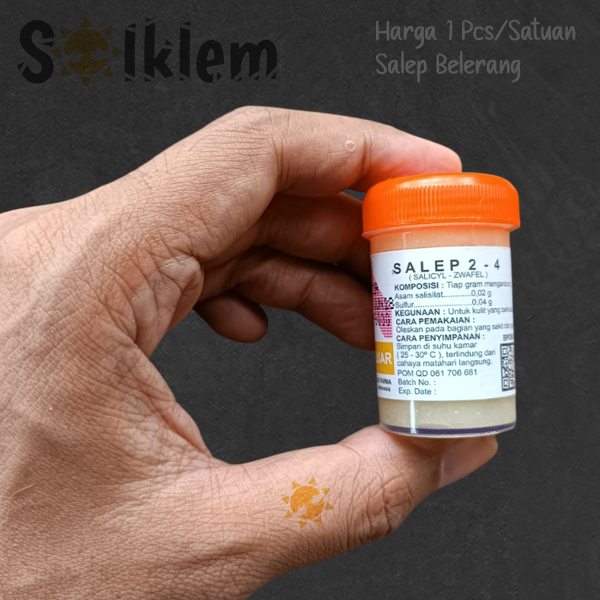 Salep Belerang Sulfur Asli Obat Gatal Infeksi Jamur Panu Kurap Eksim