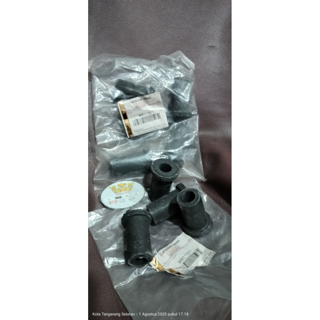 KARET PER DAUN BELAKANG L300 DIESEL - KUDA BENSIN DIESEL 8 BUAH ASLI