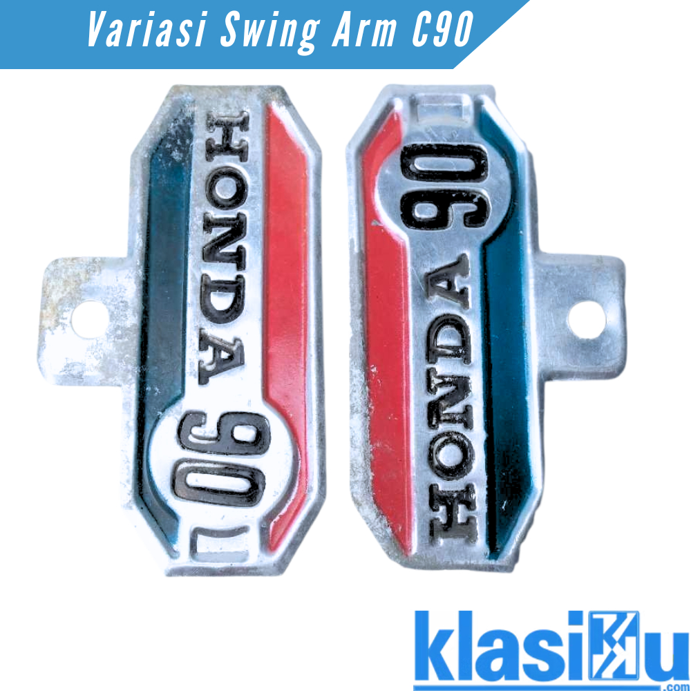 Emblem  Pemanis Variasi Swing Arm Honda C90 C 90 S90 S 90 S90Z S 90 z