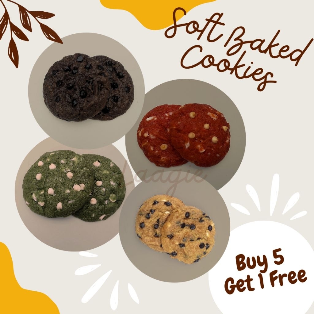 

(Buy 5 Get 1 Free) Chewy Soft Cookies - Best Baked Soft Cookies