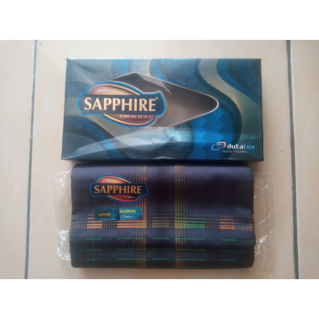 Sarung Sapphire Motif Milenial