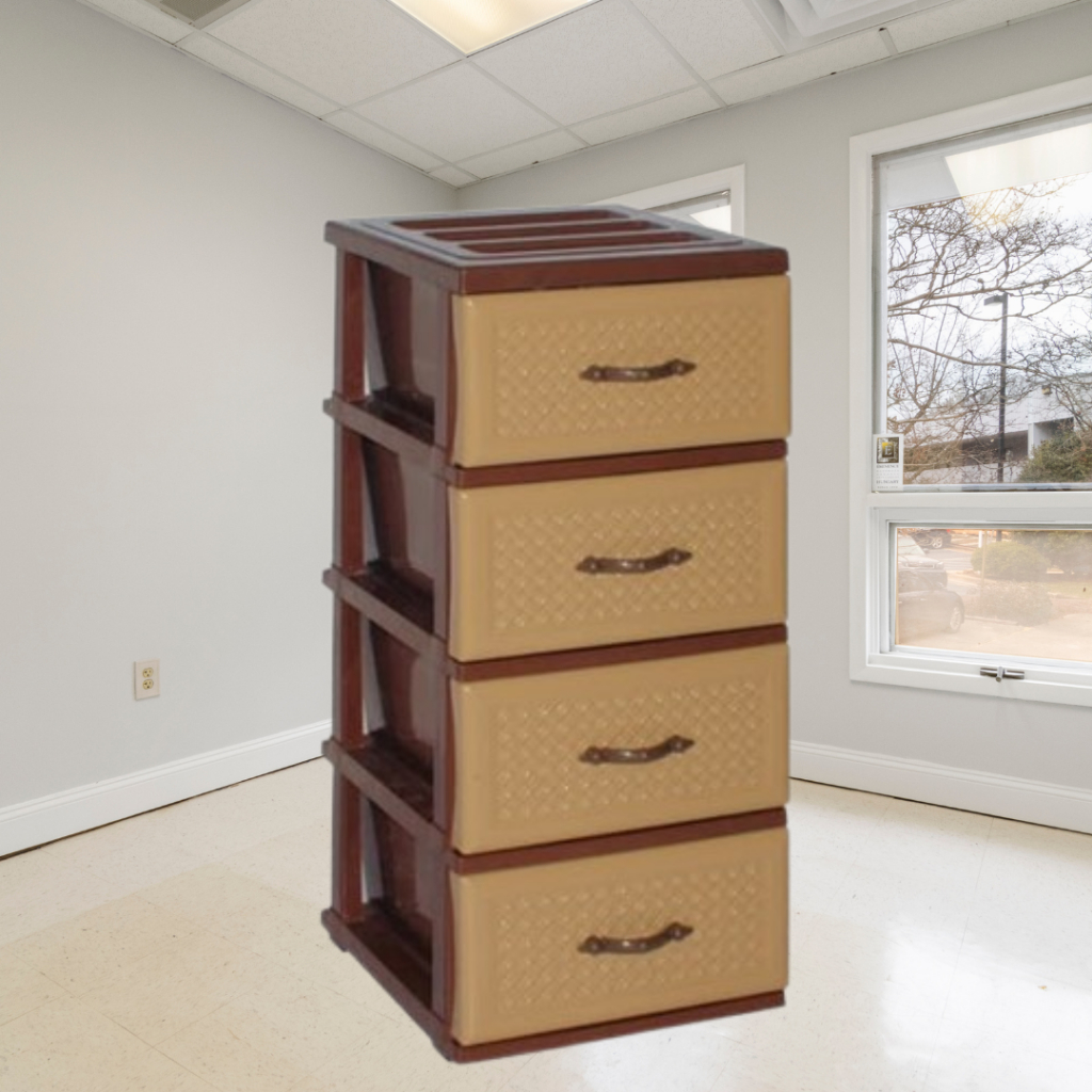 Laci Rotano Susun 4 - Laci Plastik - Laci Susun 4 - Laci Baju - Laci Serbaguna