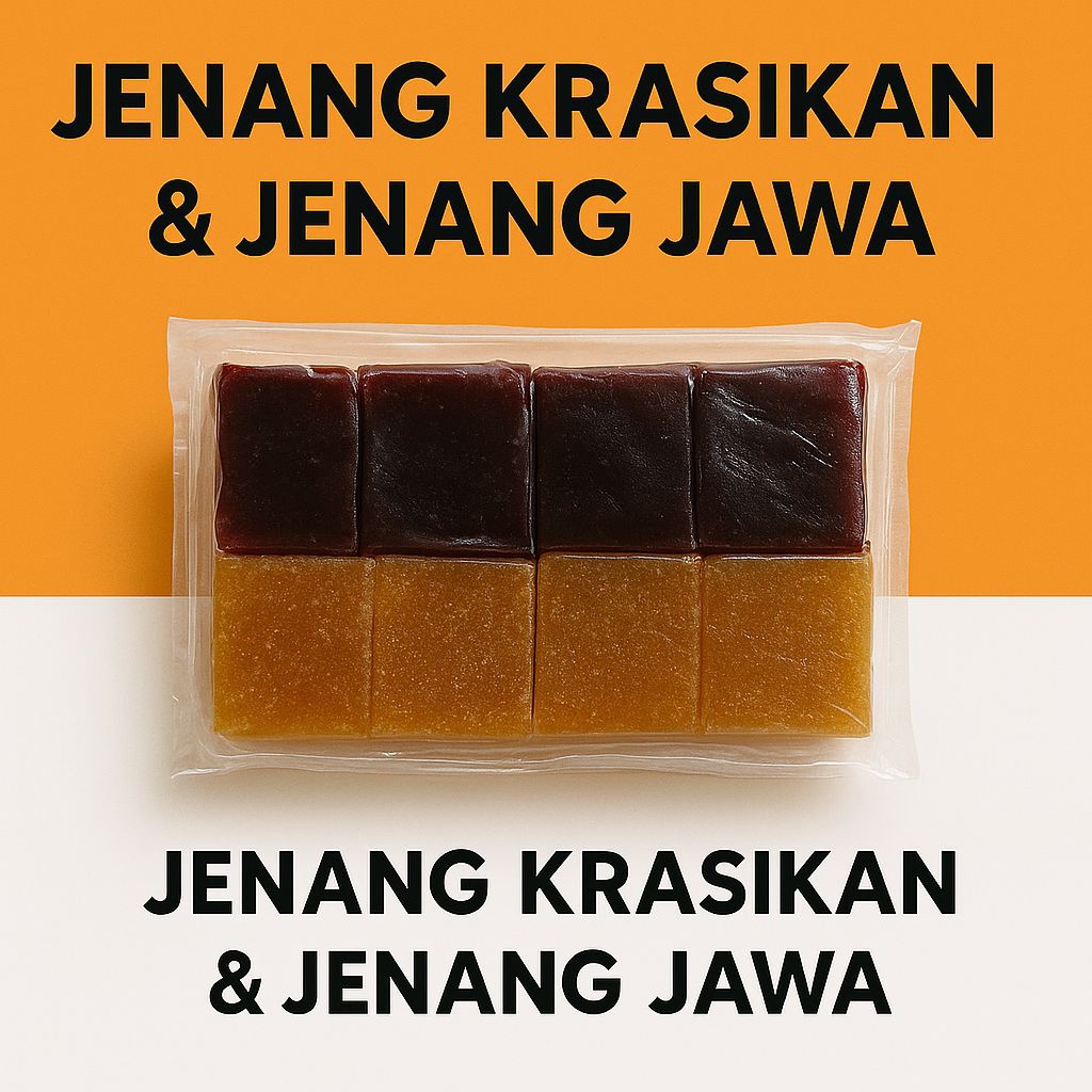 

Jenang Krasikan Mix Jenang Jawa 400 gram / Dodol - Oleh oleh Khas Tradisional