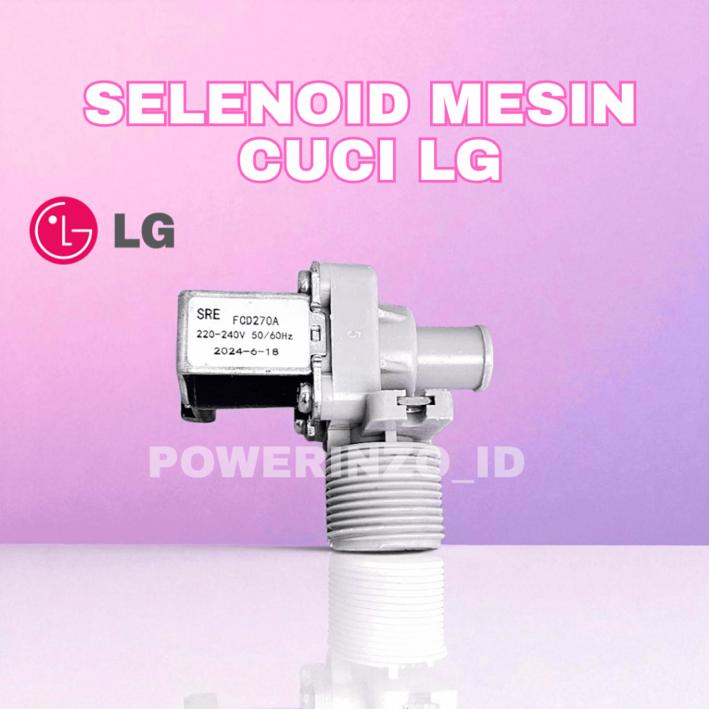 Selenoid LG Water inlet LG Sharp Selenoid Mesin Cuci Sharp Kran Otomatis
