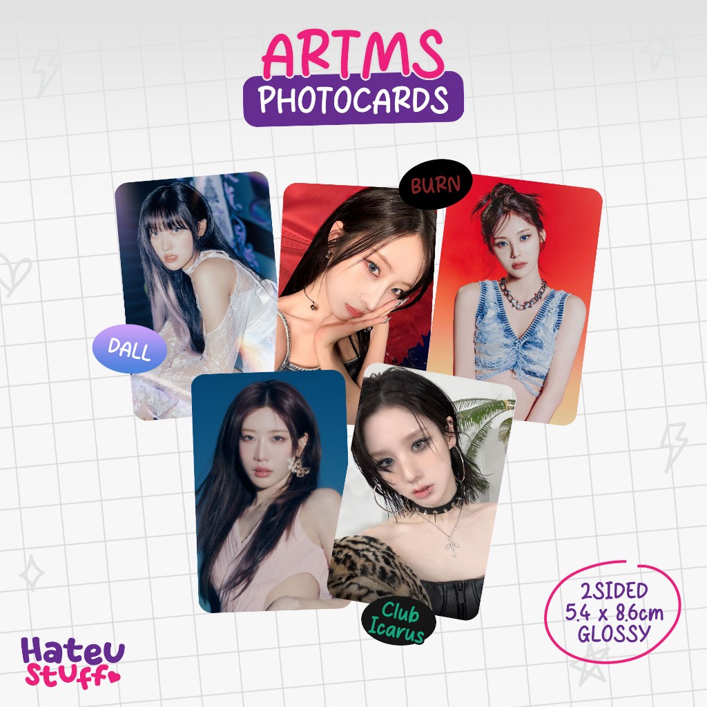 [all-in] ARTMS Unofficial Photocard Club Icarus, Burn, Dall, Virtual Angel